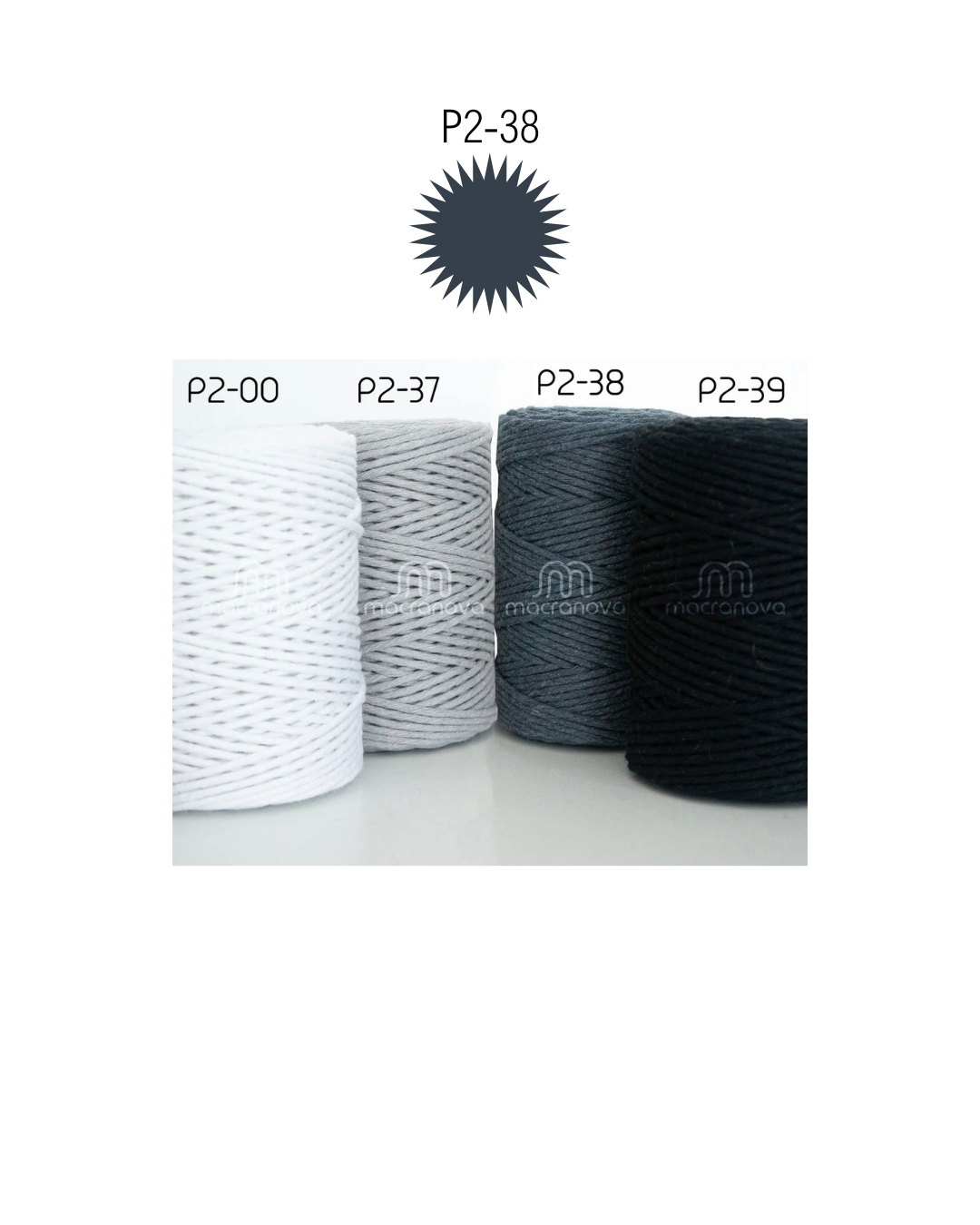 Algodón 100% Eco 2 mm