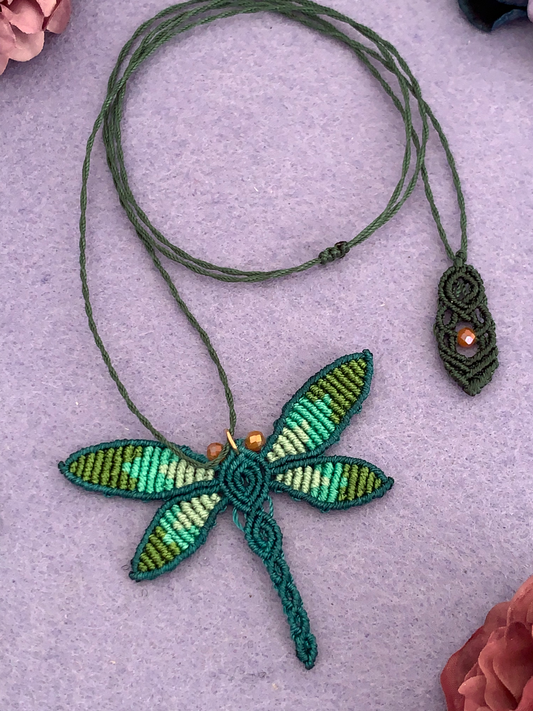 Collar Libélula