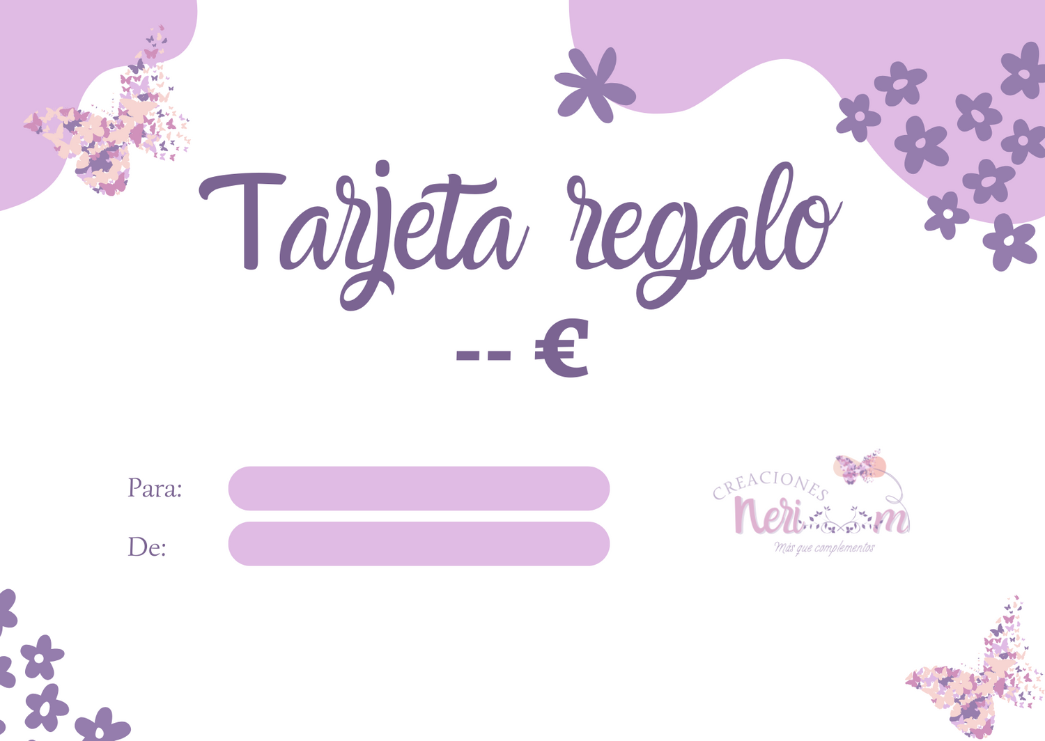Tarjetas Regalo