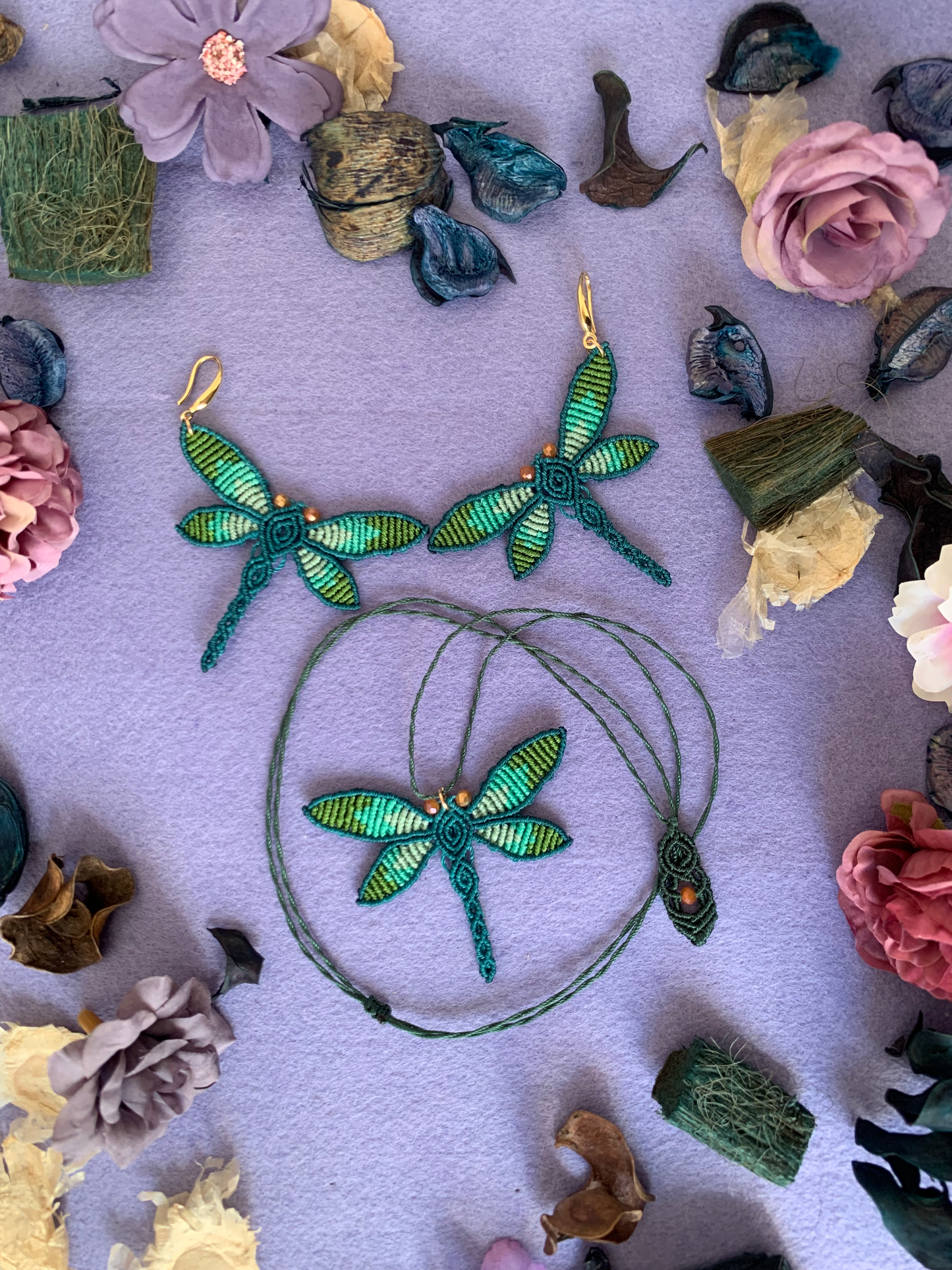 Collar Libélula