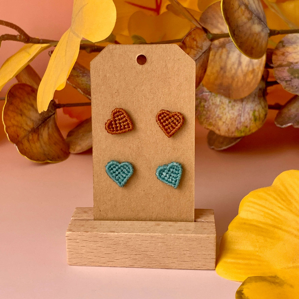 Pack de 2 Pendientes Sweetheart Studs