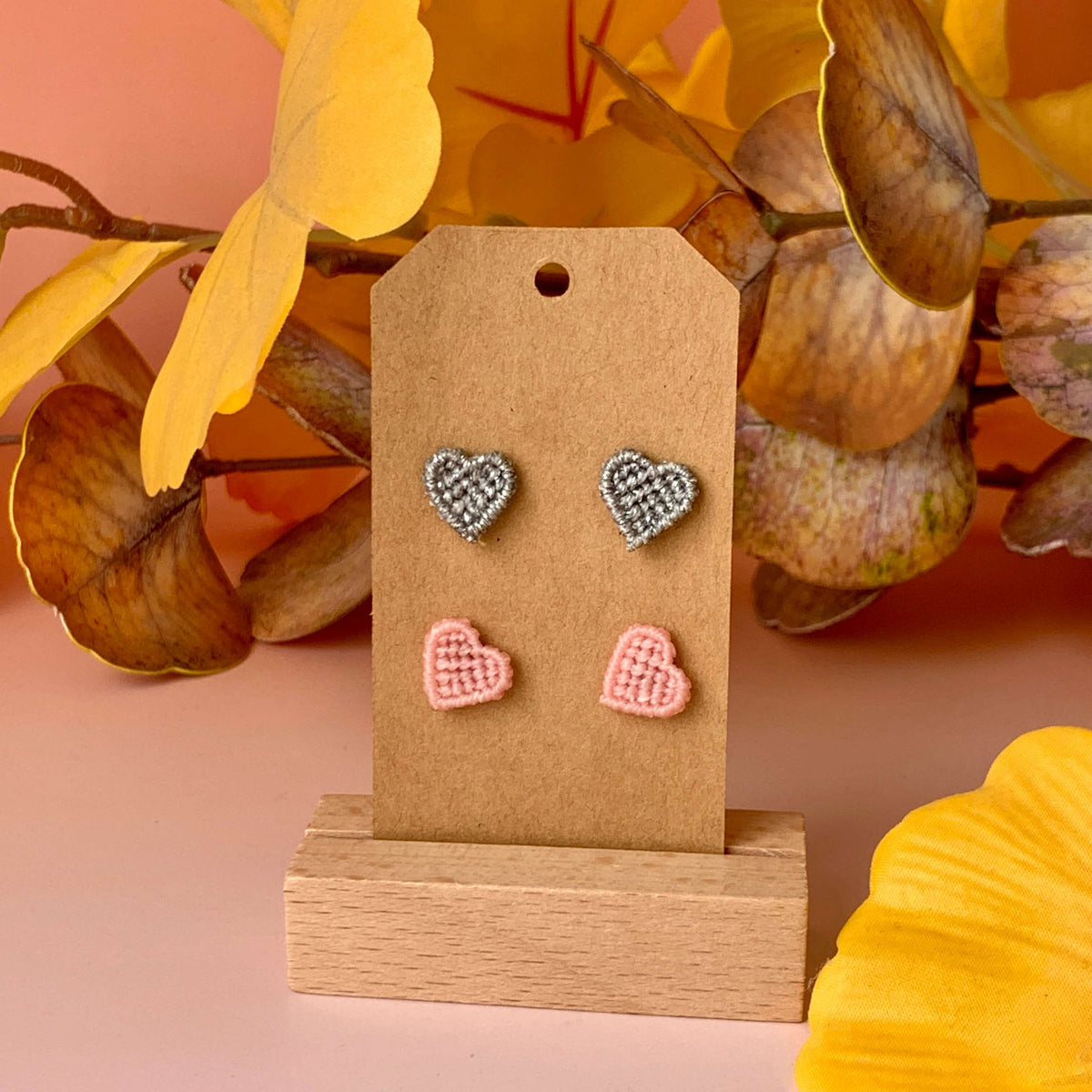 Pack de 2 Pendientes Sweetheart Studs