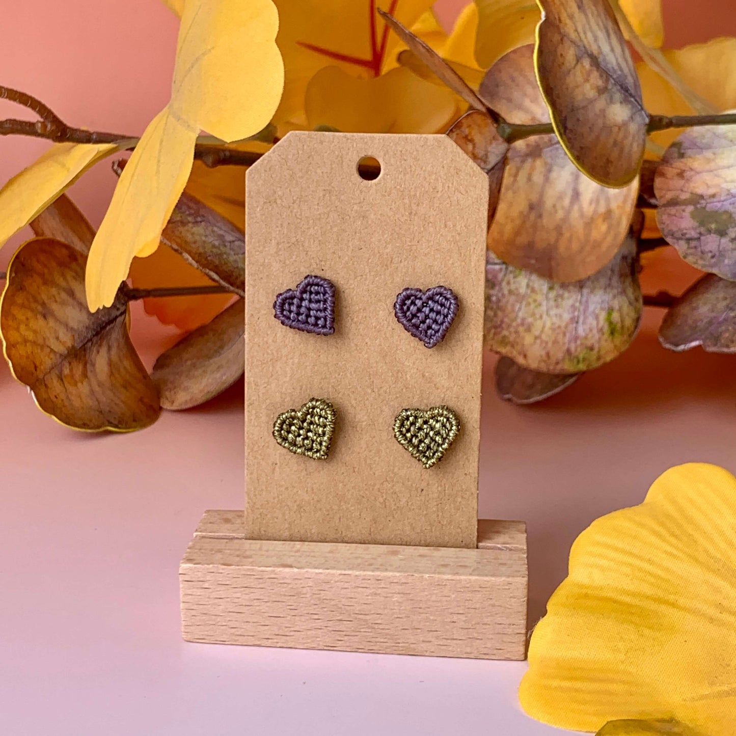 Pack de 2 Pendientes Sweetheart Studs