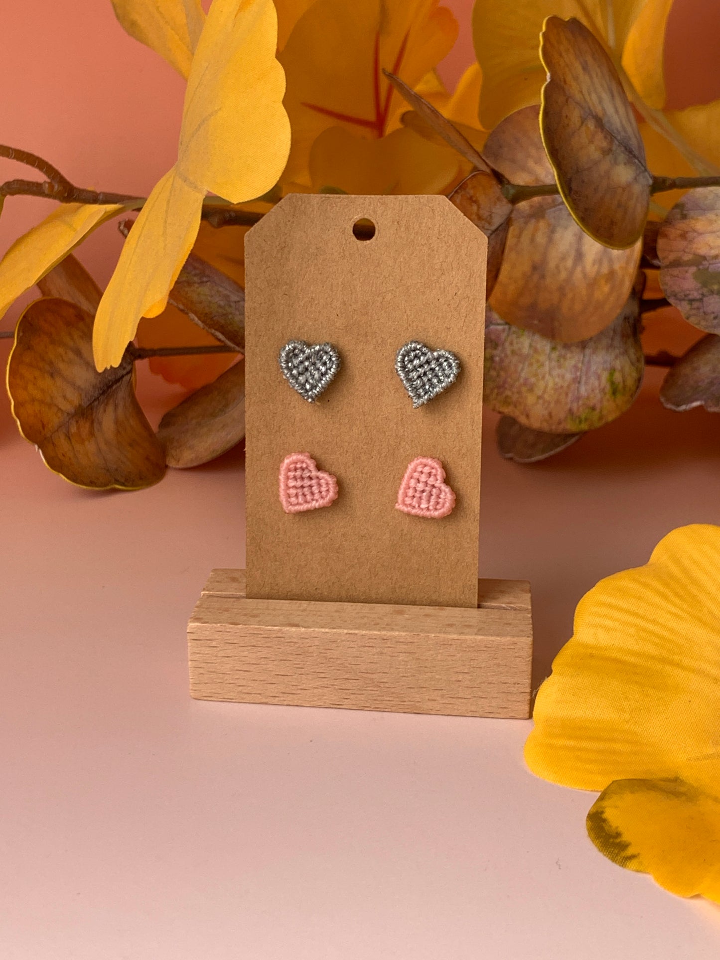 Pack de 2 Pendientes Sweetheart Studs