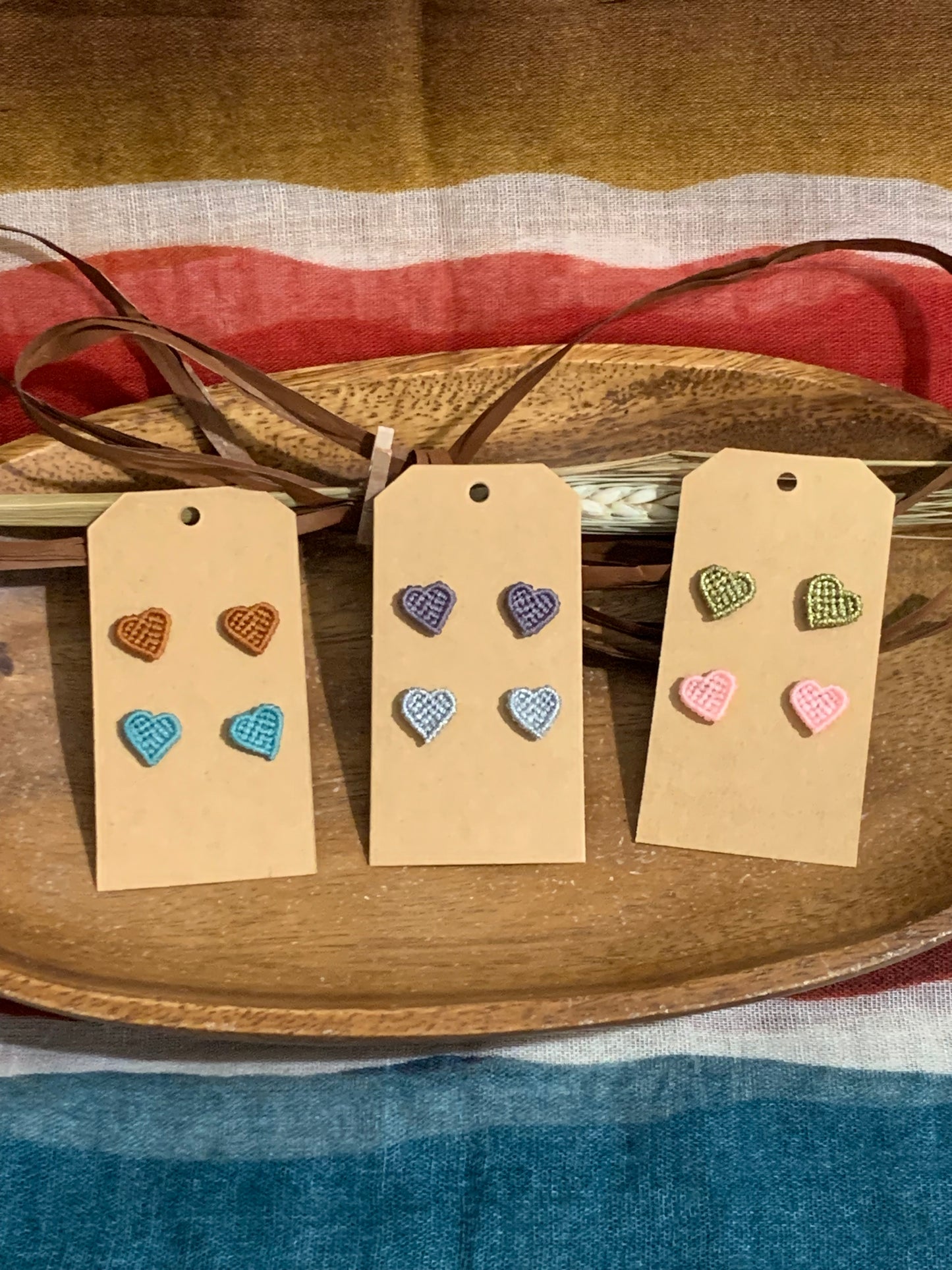 Pack de 2 Pendientes Sweetheart Studs